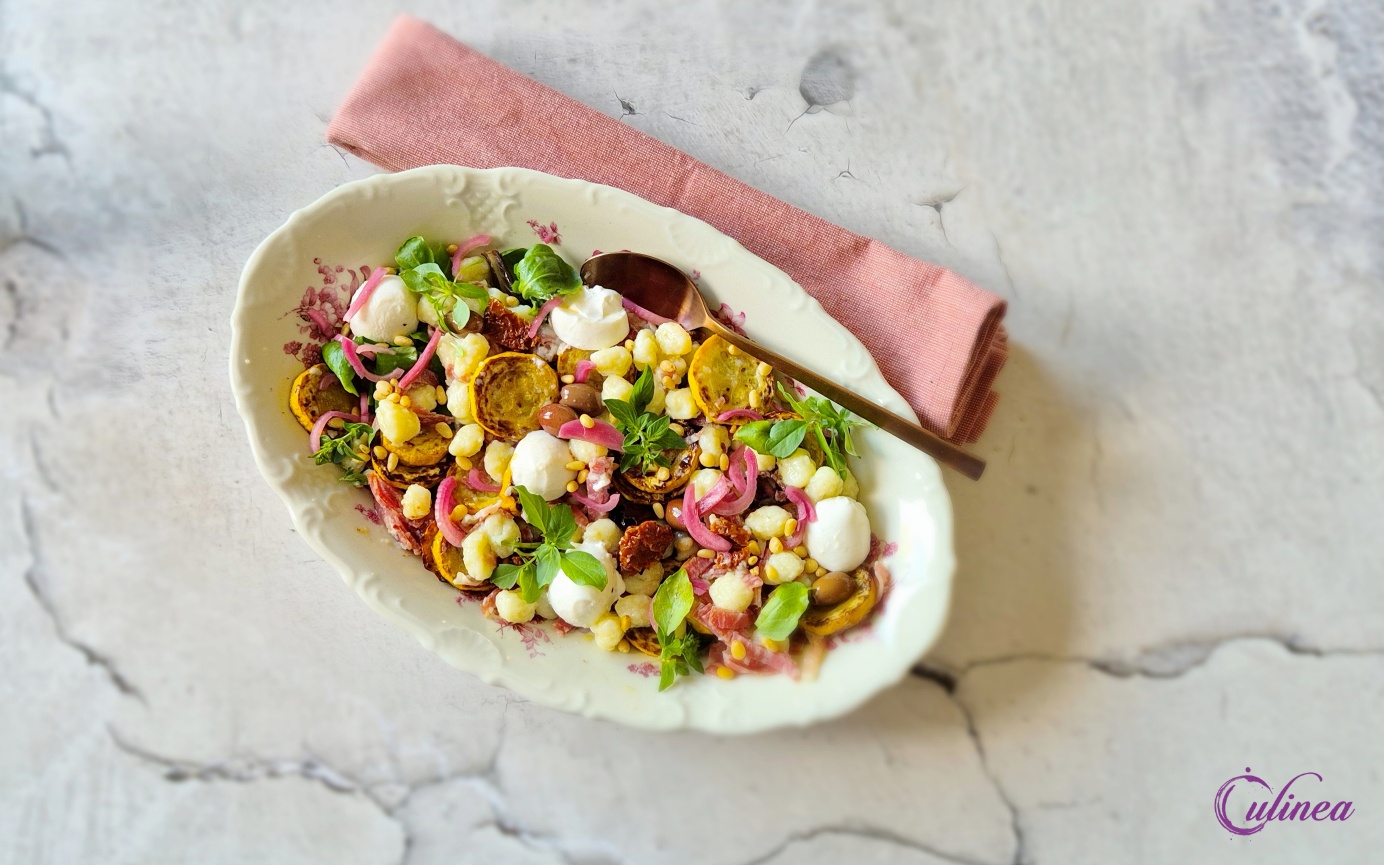 Gnocchi Salade met Antipasto