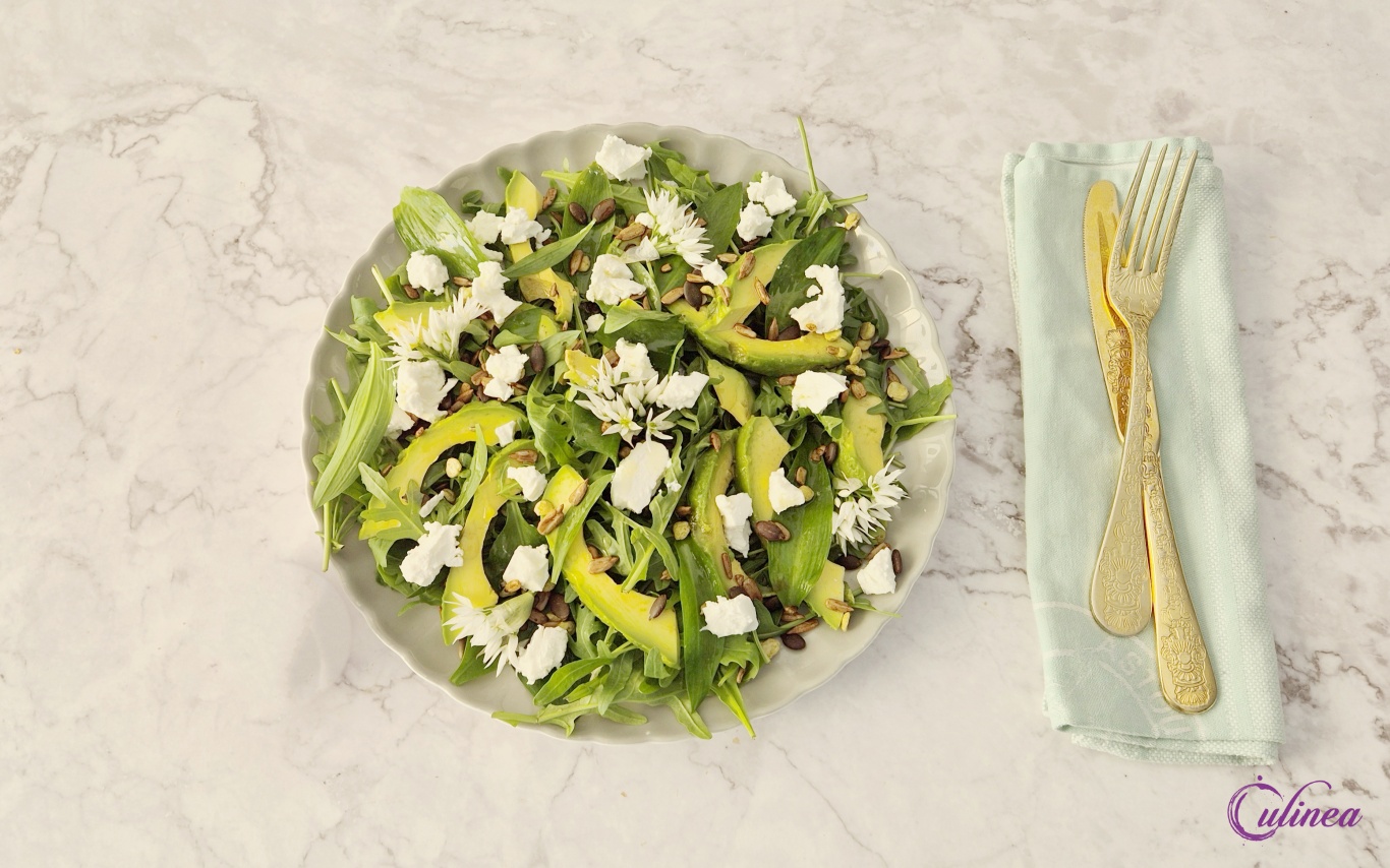 Salade met Geitenkaas en Avocado