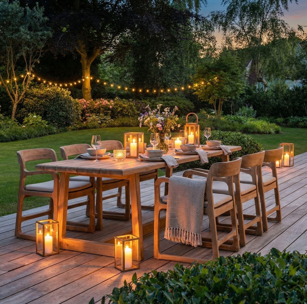 Buiten dineren in elk seizoen: tips voor de ultieme tuineetkamer en recepteninspiratie