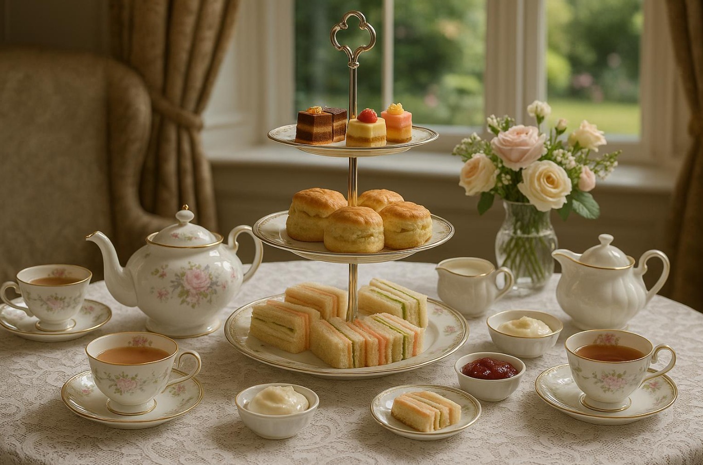 High tea thuis organiseren: tips voor thee, hapjes en servies