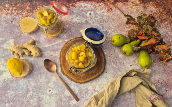 Perencompote met Honing en Gember