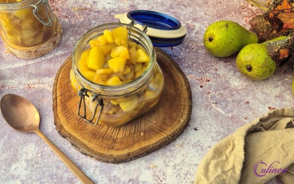 Perencompote met Honing en Gember