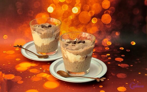 Yoghurt Chocolade Tahini Mousse